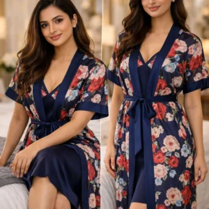 Printed Night Wear Set