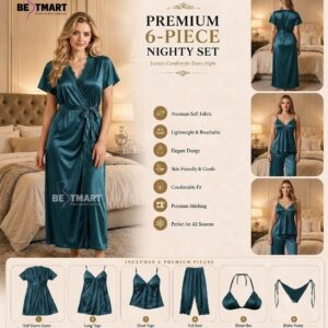 6 Part Premium Nightwear – Torrey